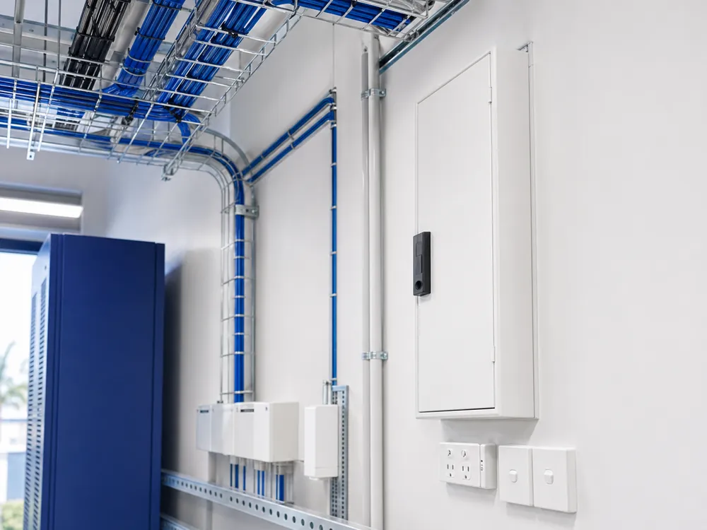 Neat professional electrical workmanship Townsville